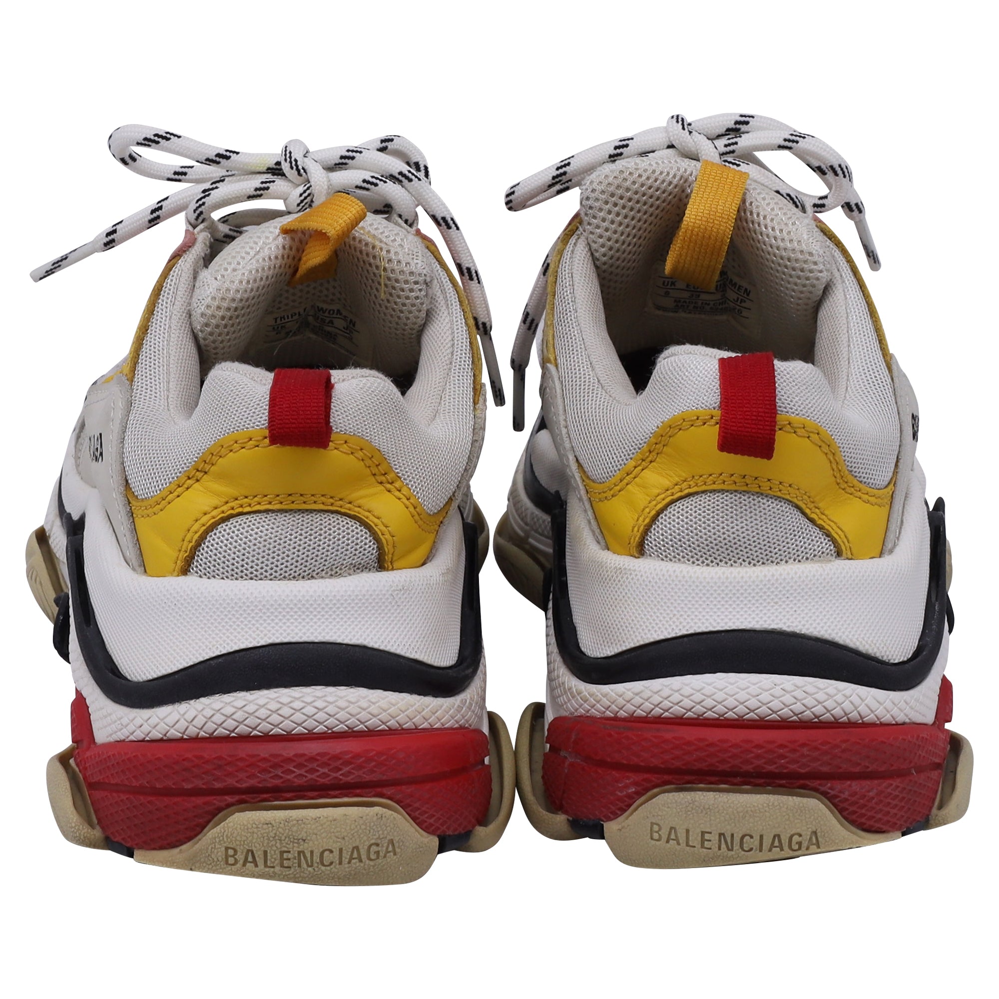 Women's Balenciaga Triple S Sneakers in Multicolor Polyester