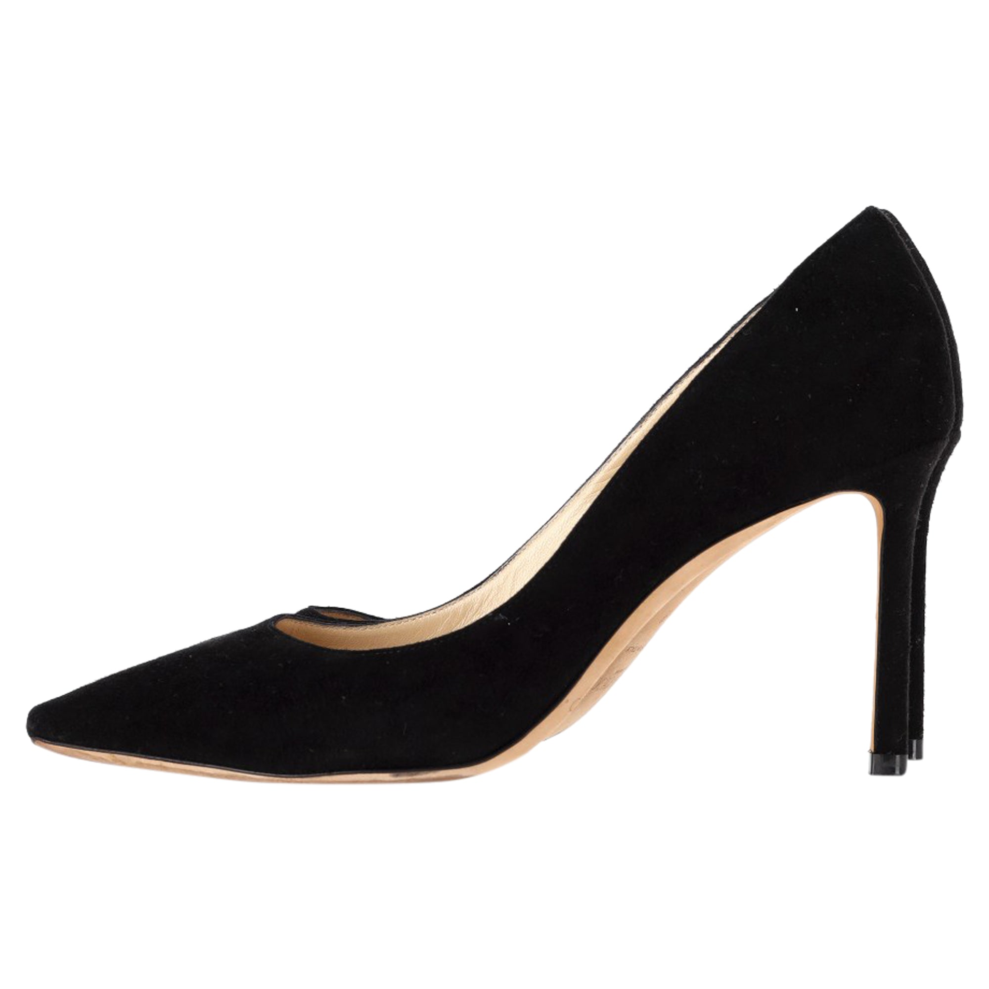 Women's Jimmy Choo Romy 85 Pumps in Black Suede