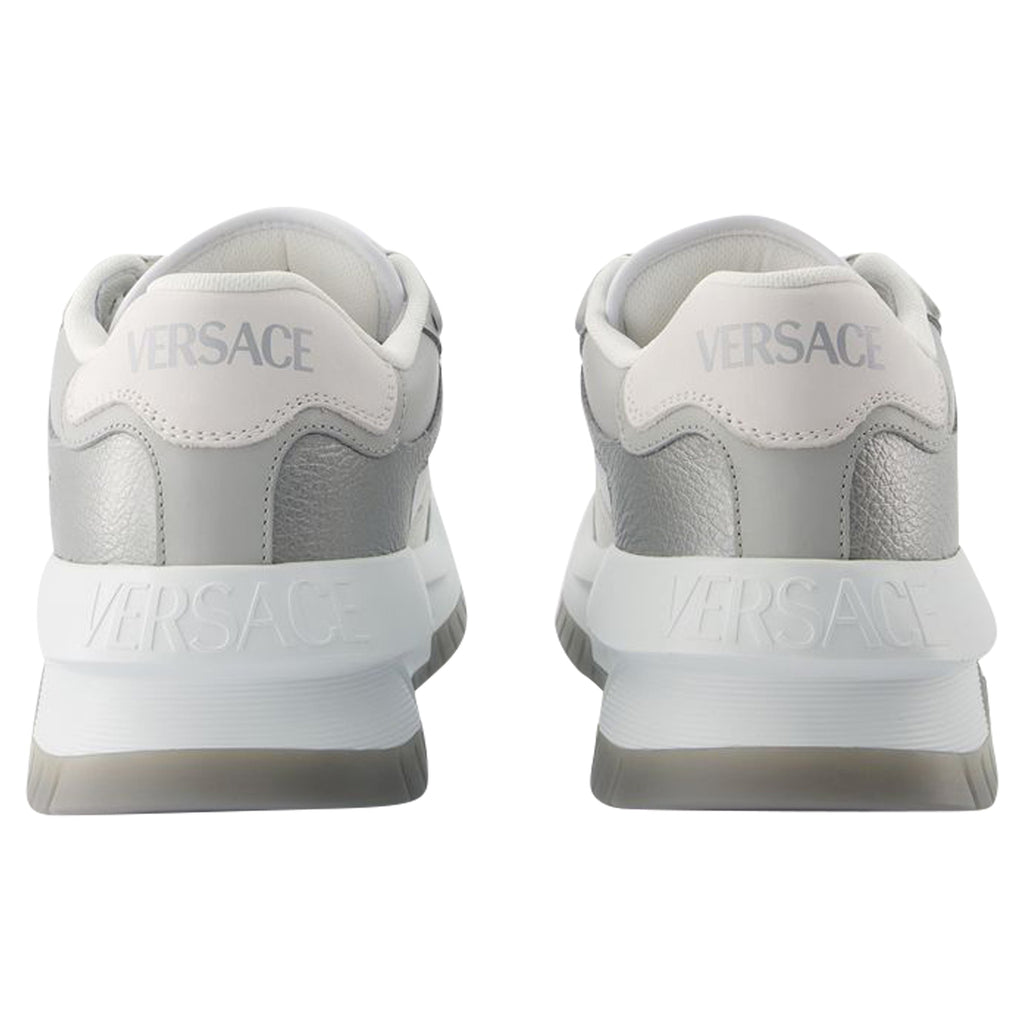 Odissea Sneakers - Versace - Leather - Grey/Black