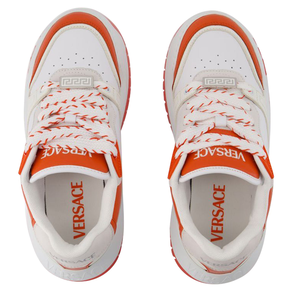 Odissea Sneakers - Versace - Leather - White