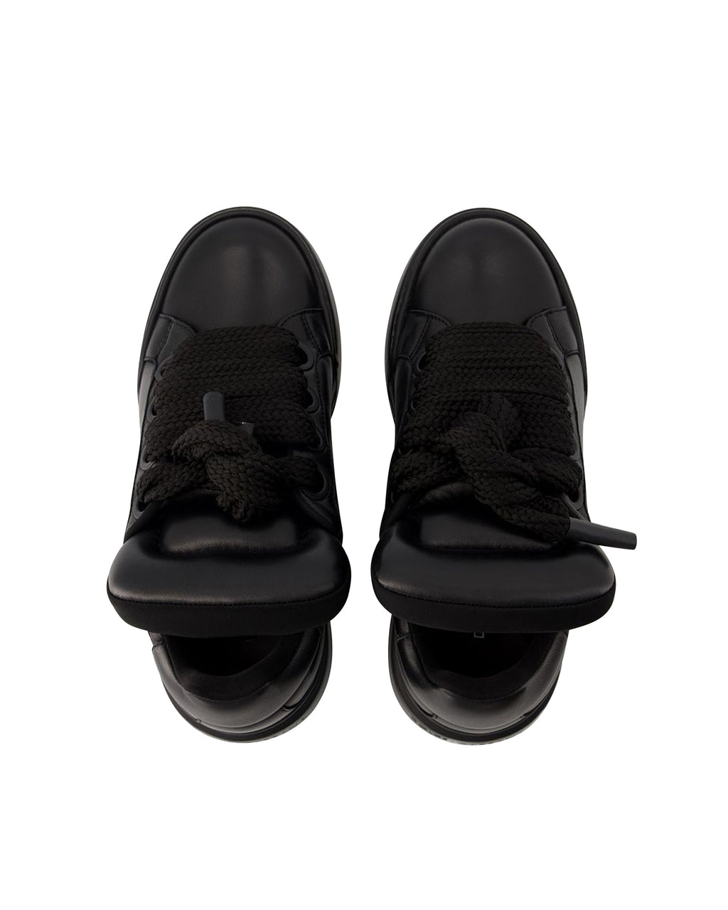 Men's Portofino Sneakers - Dolce&Gabbana - Leather - Black