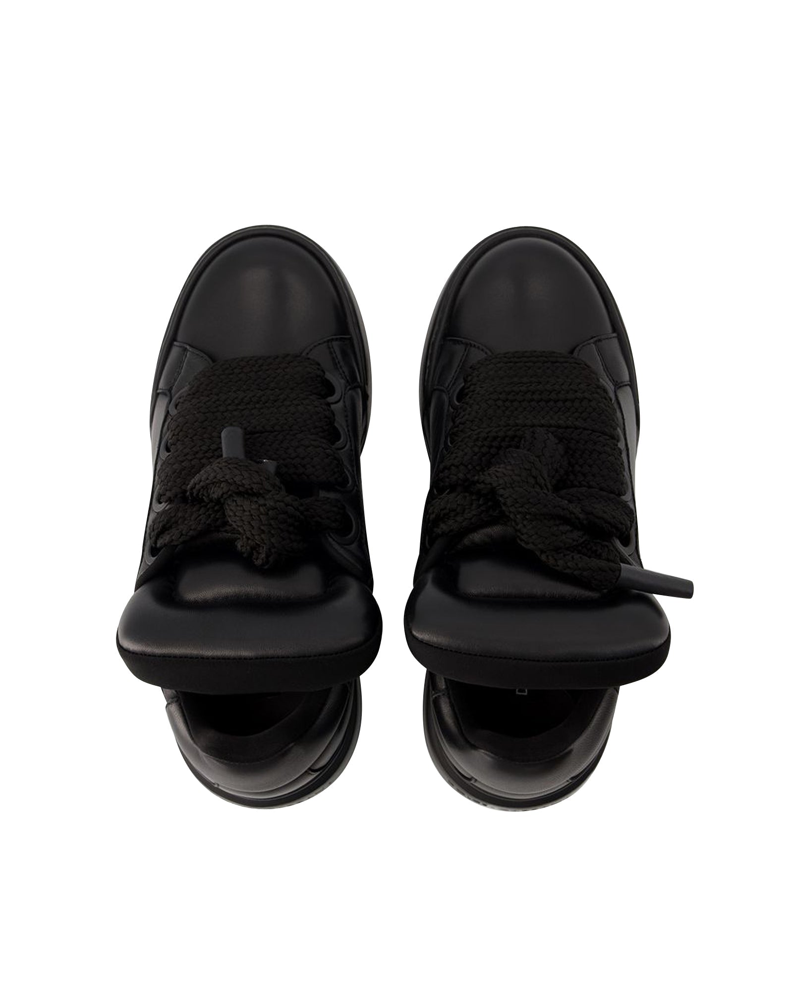 Men's Portofino Sneakers - Dolce&Gabbana - Leather - Black