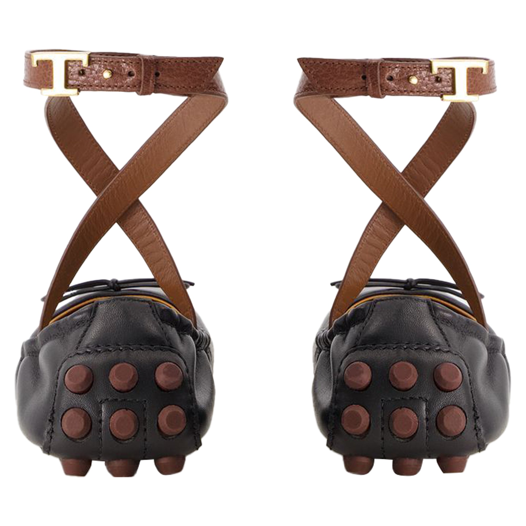 Women's Gommini Ballerinas - Tod's - Leather - Black