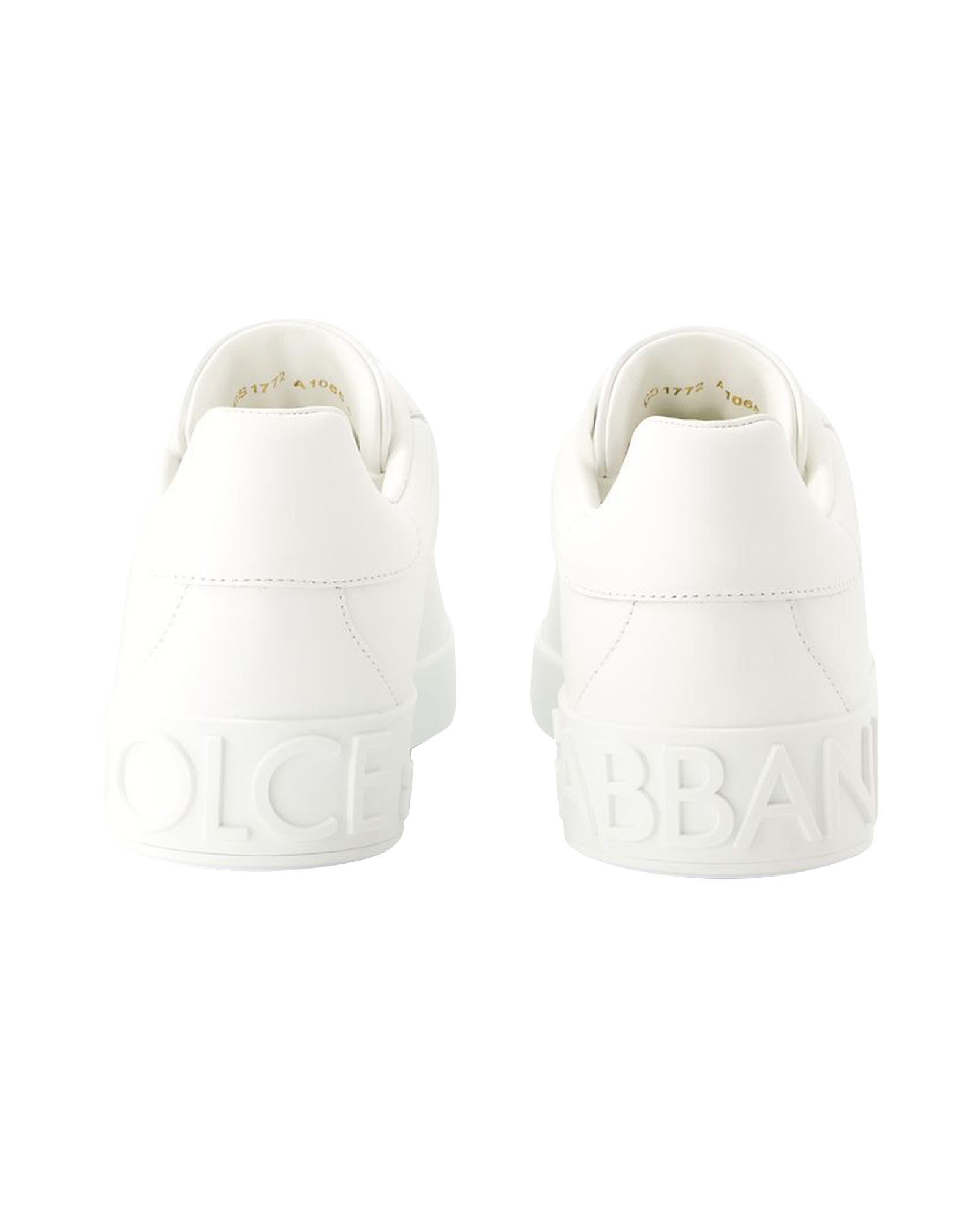 Men's Portofino Sneakers - Dolce&Gabbana - Leather - White