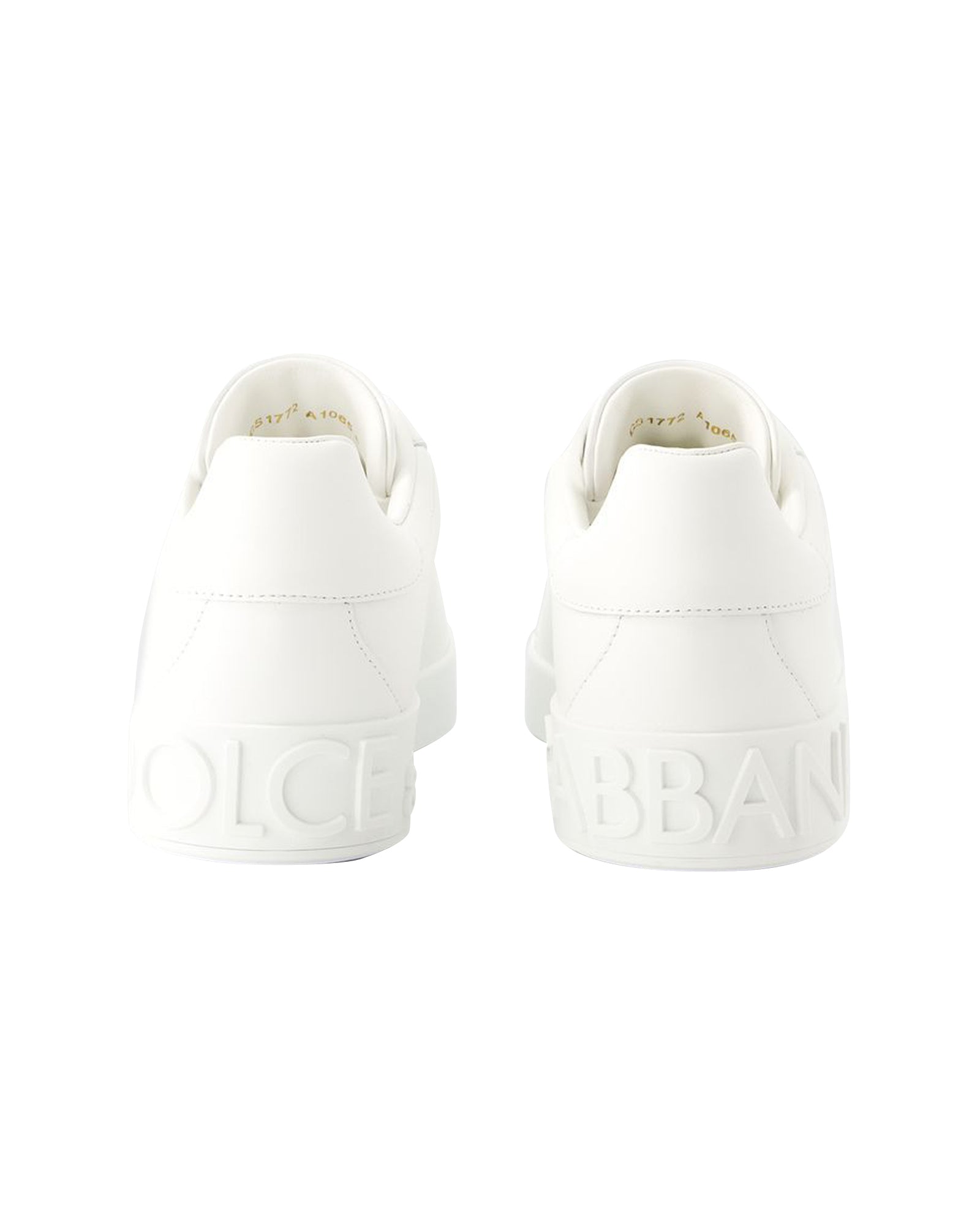Men's Portofino Sneakers - Dolce&Gabbana - Leather - White