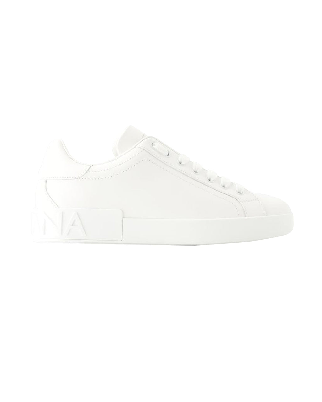 Men's Portofino Sneakers - Dolce&Gabbana - Leather - White
