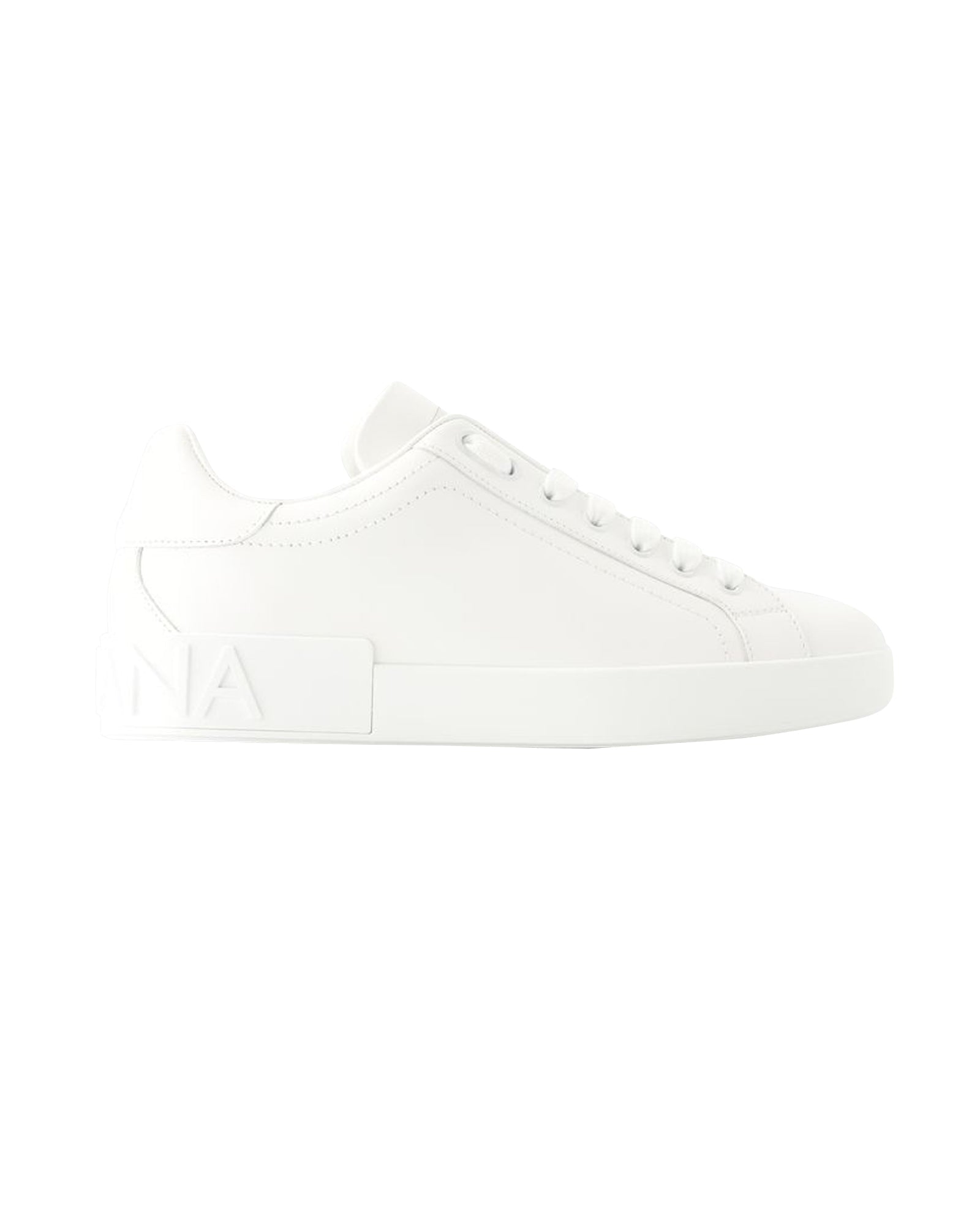 Men's Portofino Sneakers - Dolce&Gabbana - Leather - White