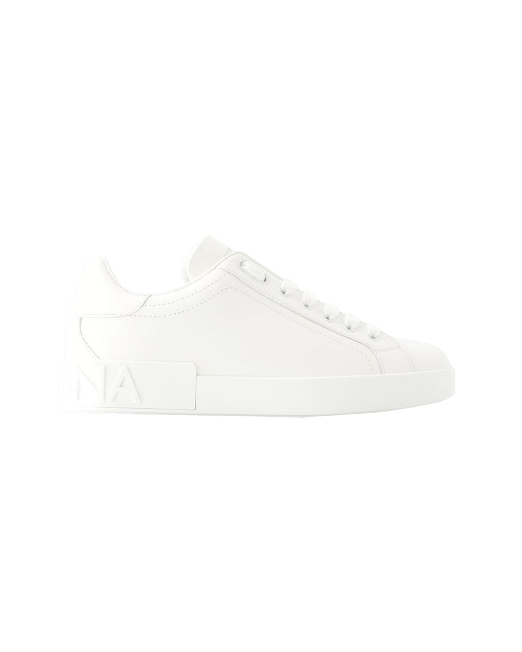 Men's Portofino Sneakers - Dolce&Gabbana - Leather - White