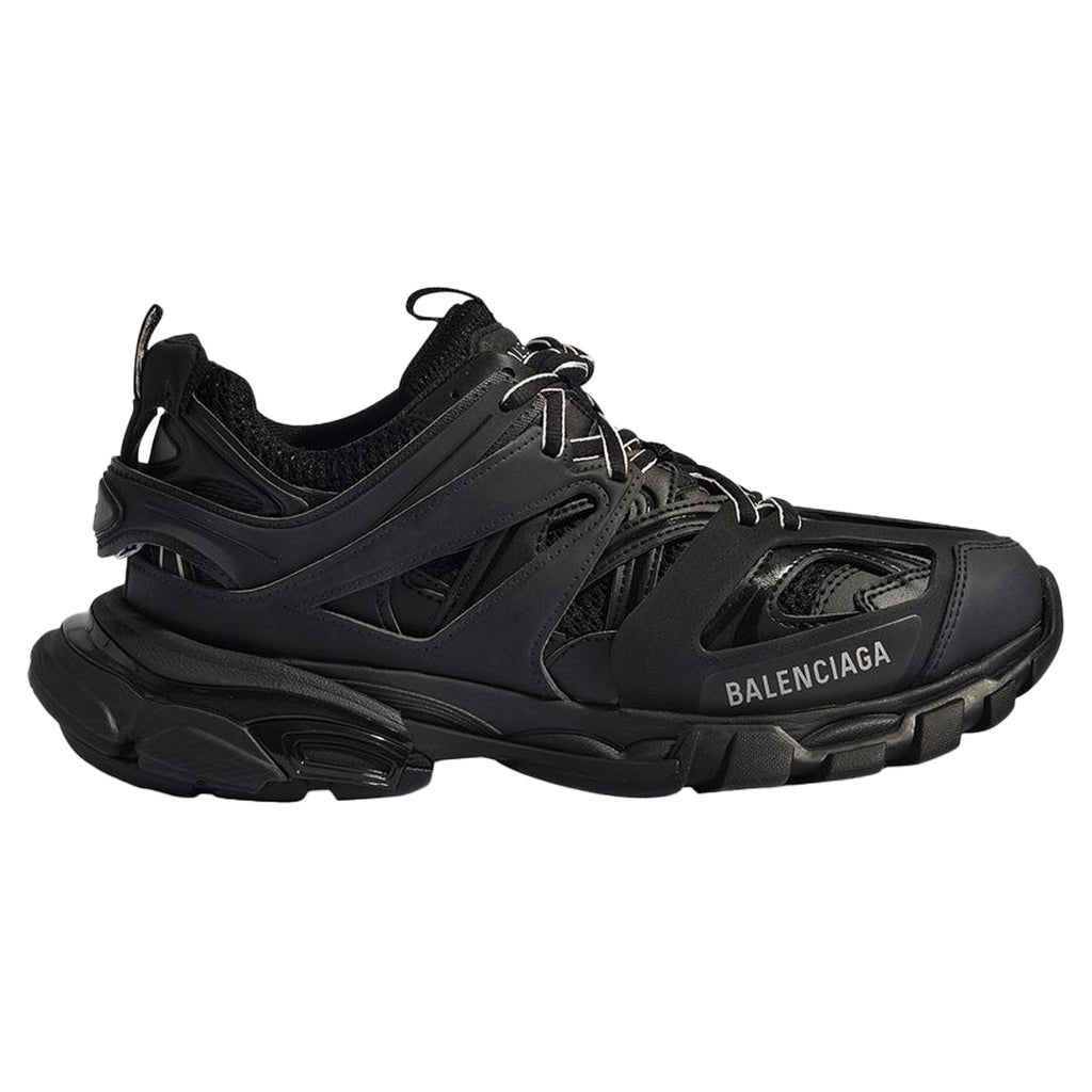 Women's Track Sneaker in Black