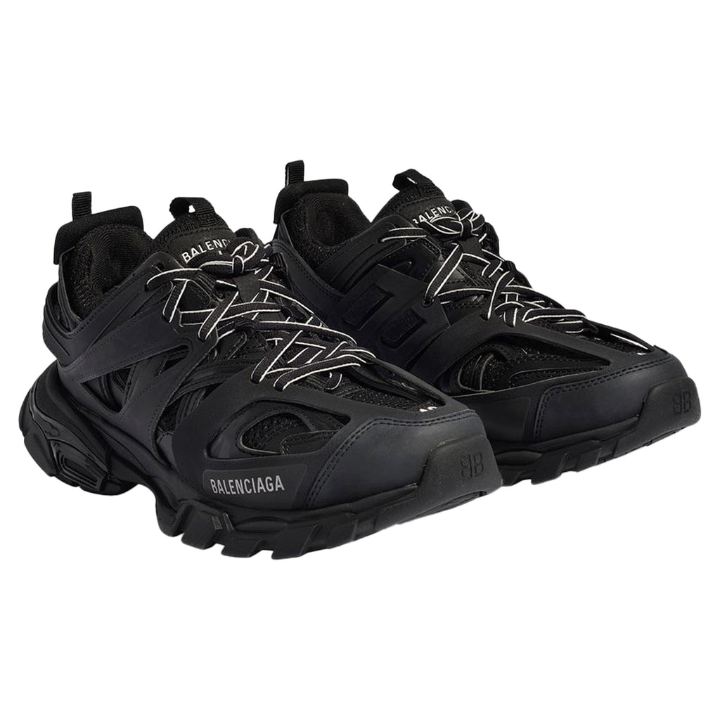 Women's Track Sneaker in Black