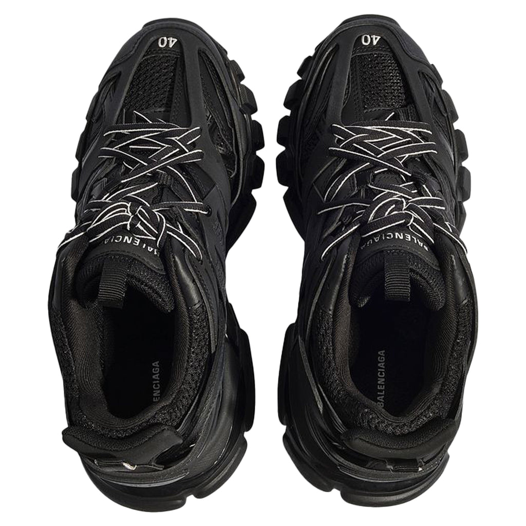 Women's Track Sneaker in Black