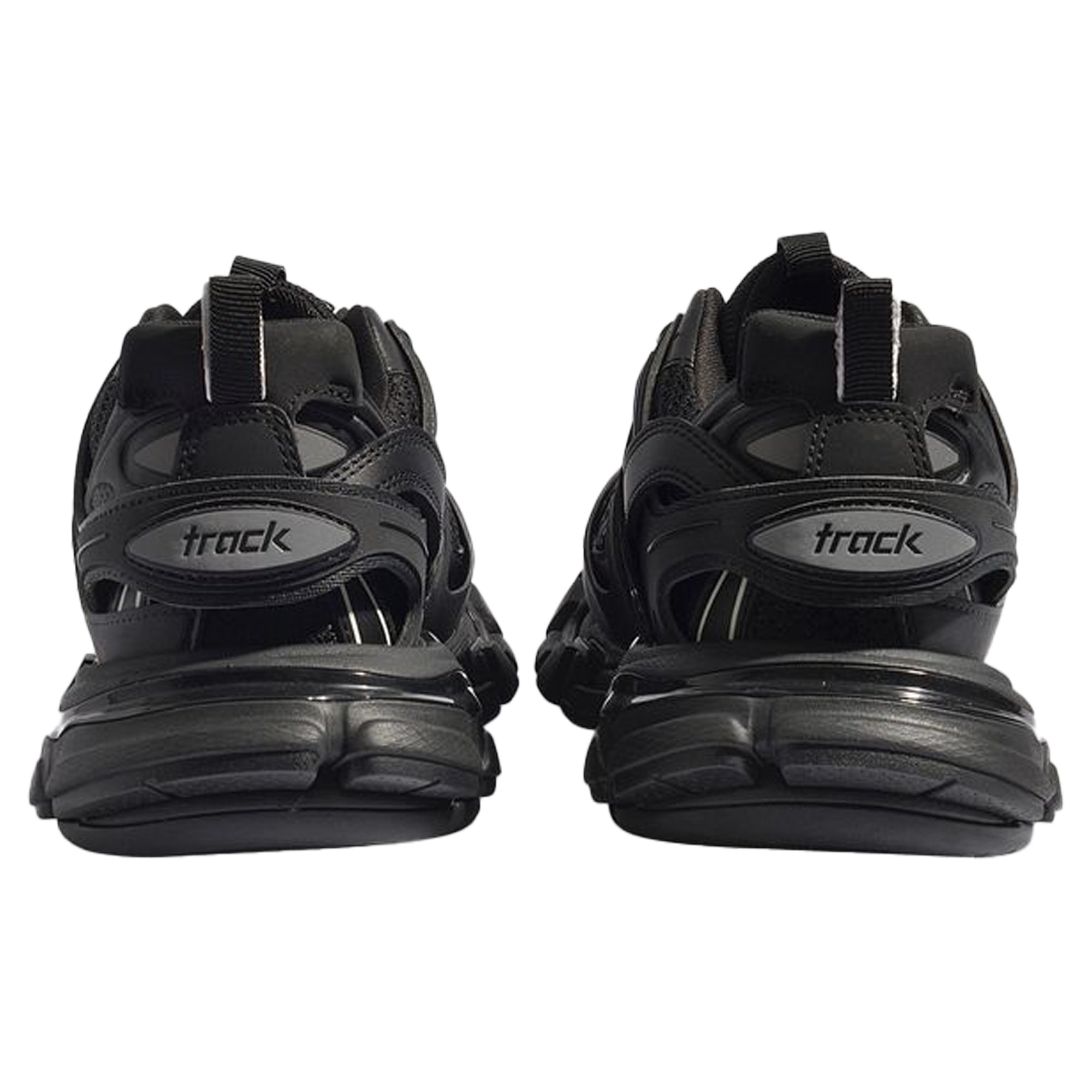 Women's Track Sneaker in Black