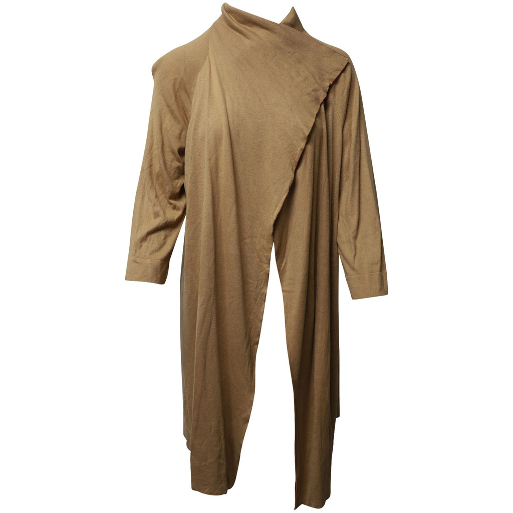 Maxmara Long Knitted igan in Beige Silk
