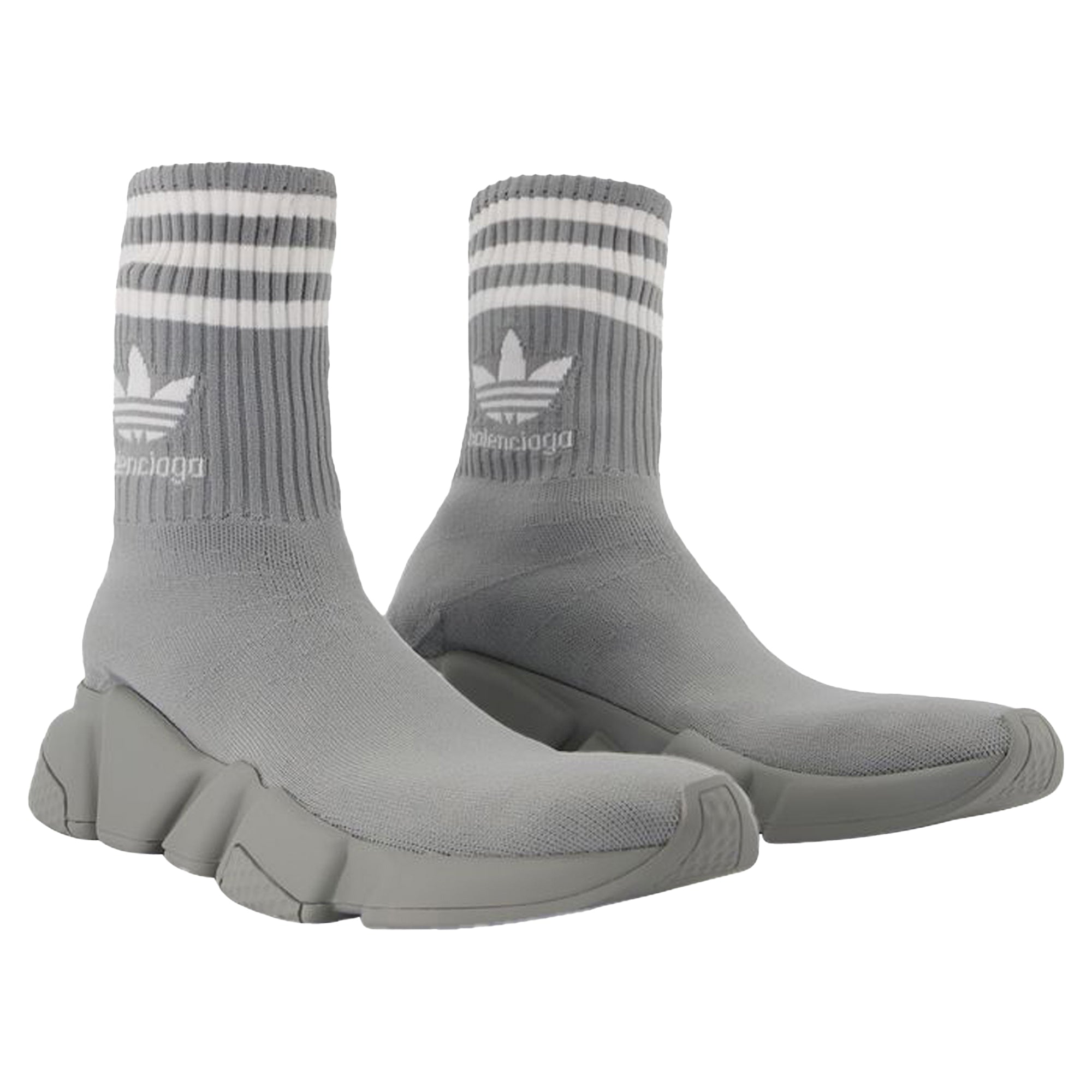 Women's Speed Lt Adidas Sneakers - Balenciaga - Grey/Logo White