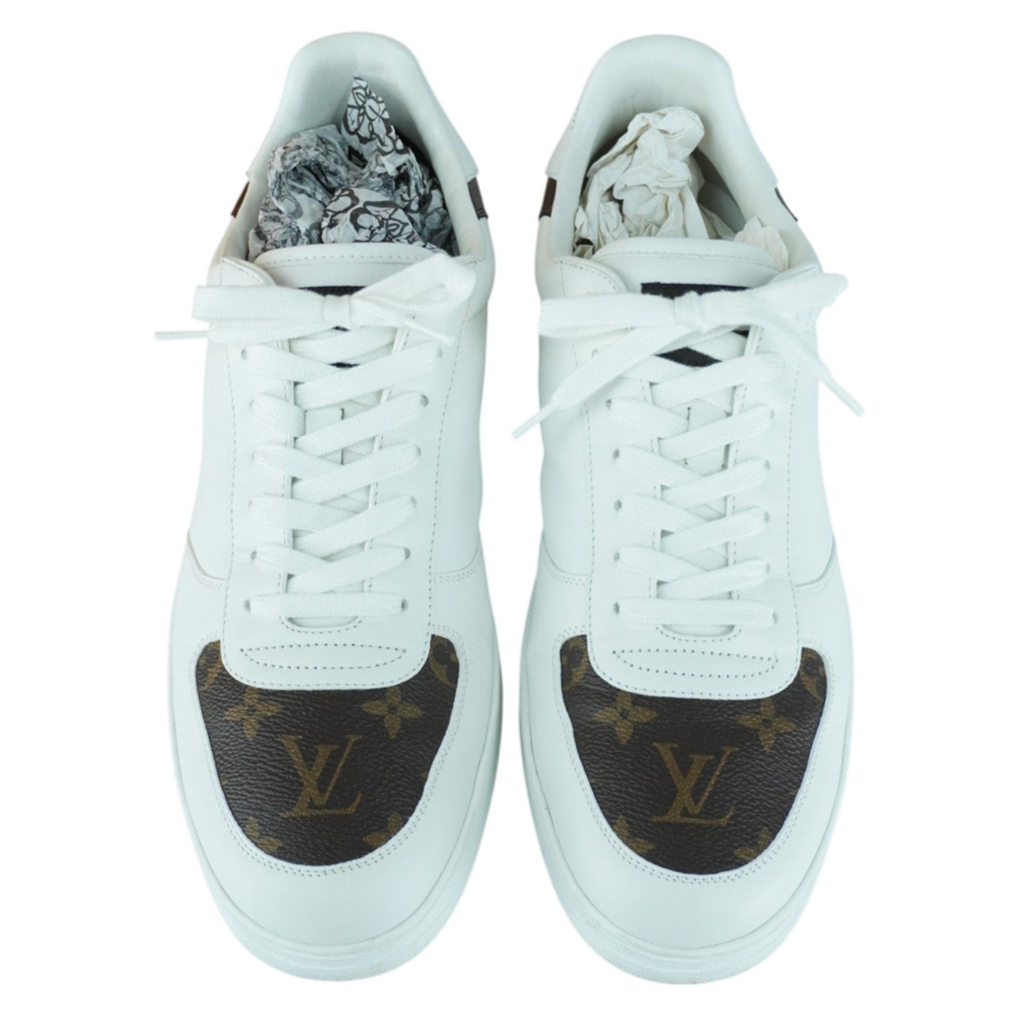 Louis Vuitton White Rivoli Sneakers