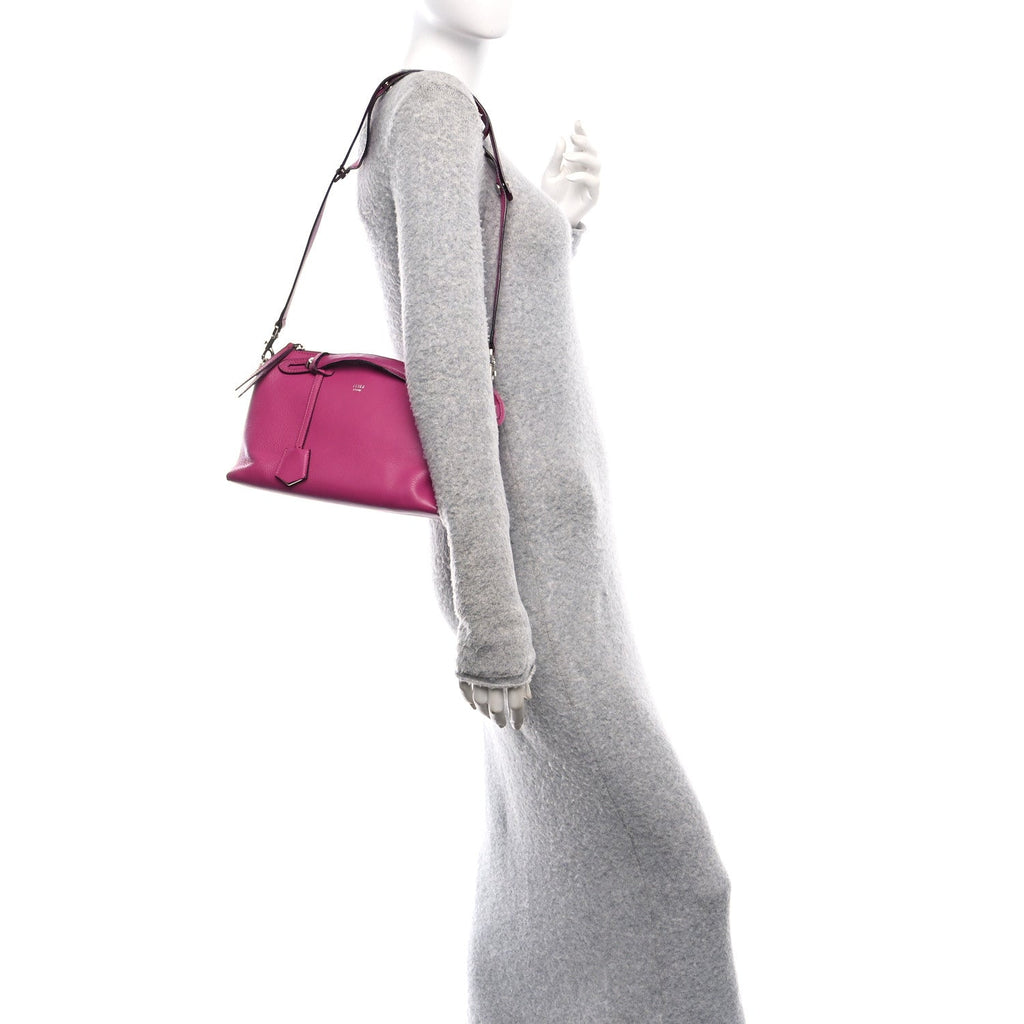 Vitello Dolce Medium By The Way Boston Bag Magenta