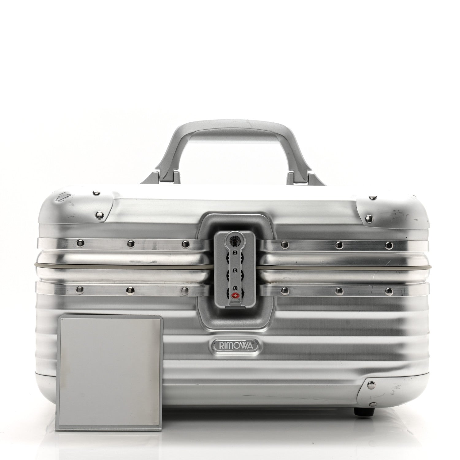 Aluminum Topas Vanity Case Silver
