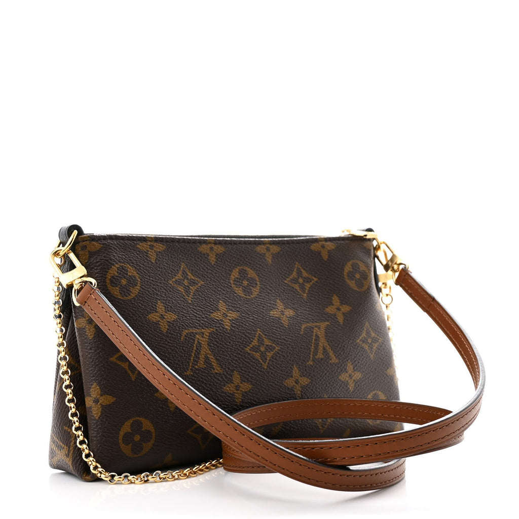 Monogram Pallas Clutch Black
