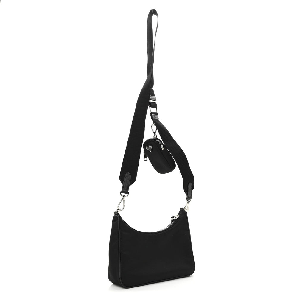 Nylon Re-Edition 2005 Shoulder Bag Black