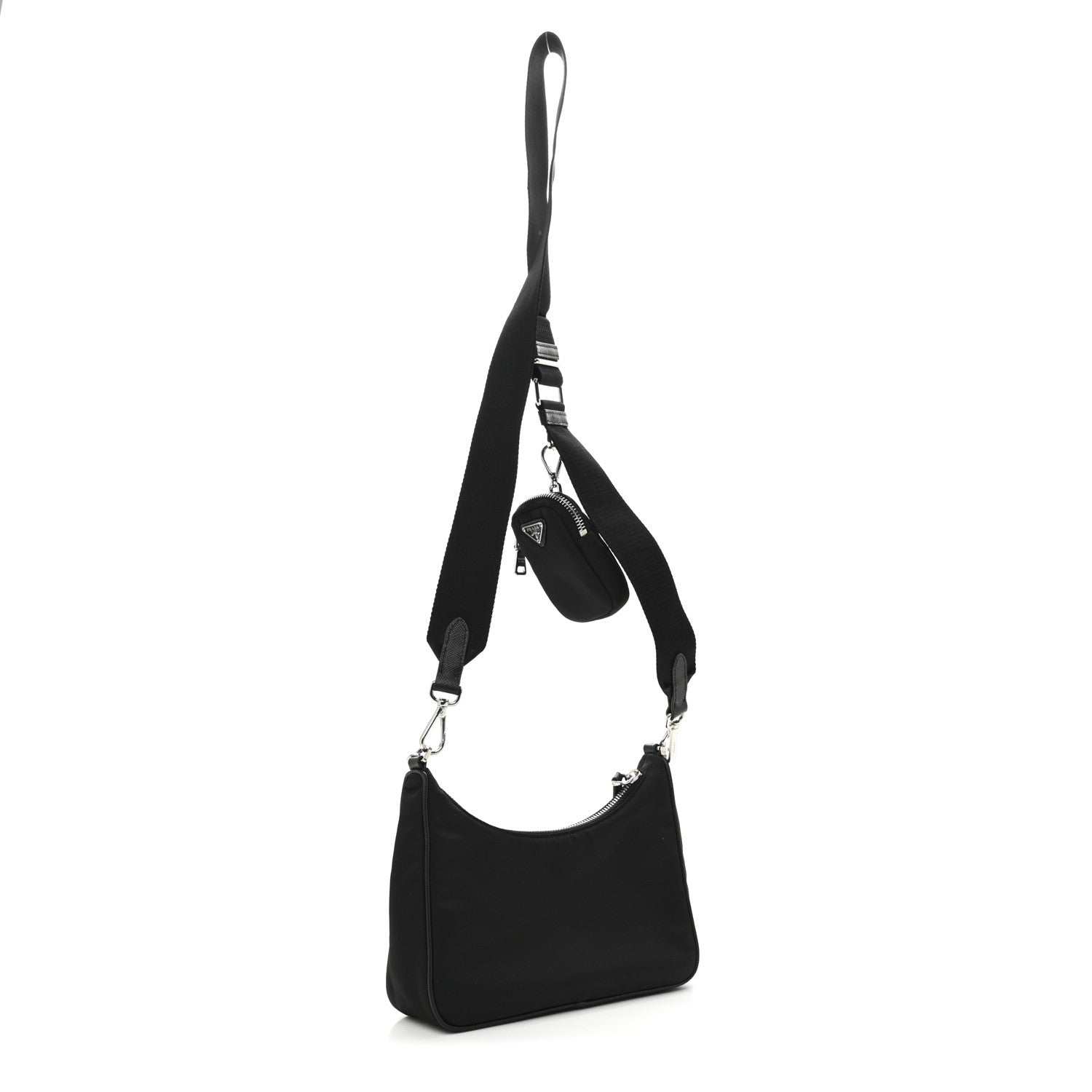 Nylon Re-Edition 2005 Shoulder Bag Black