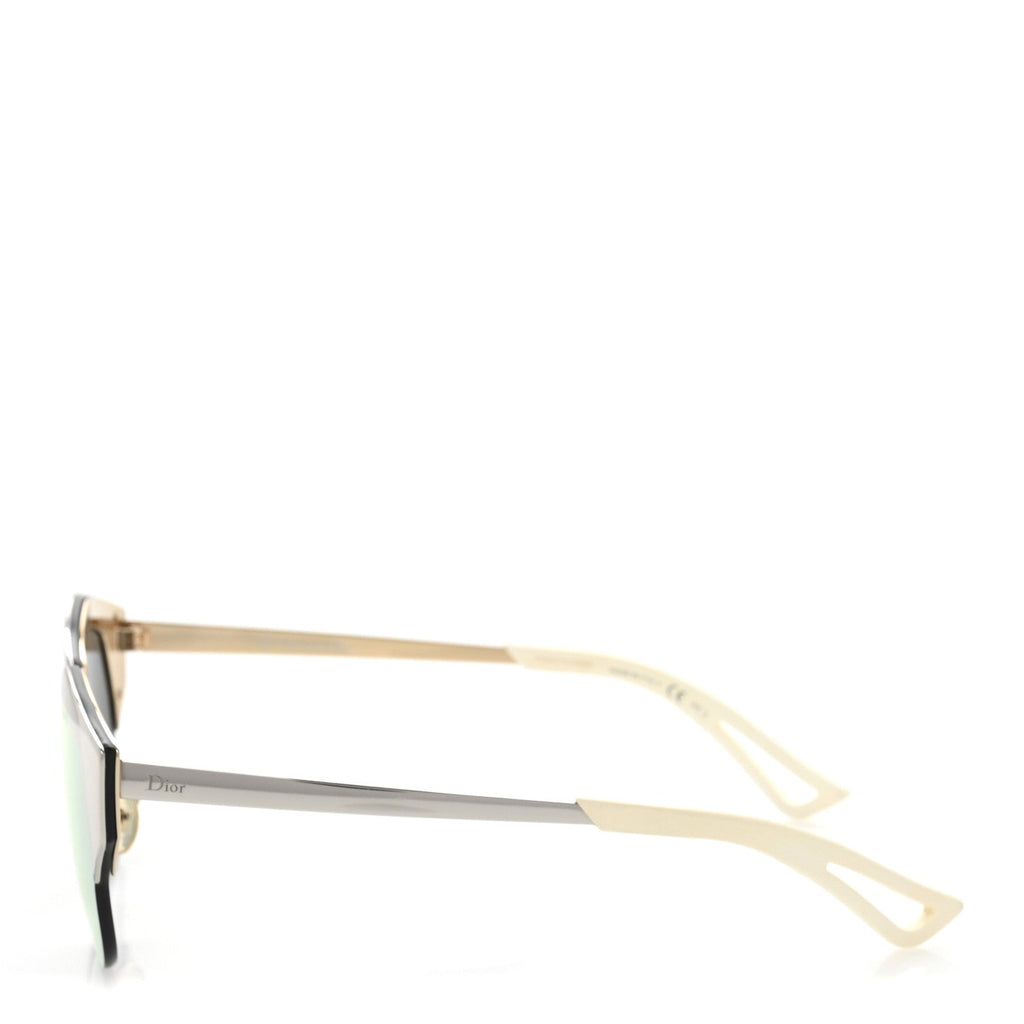 Metal DiorMirrored Sunglasses Silver