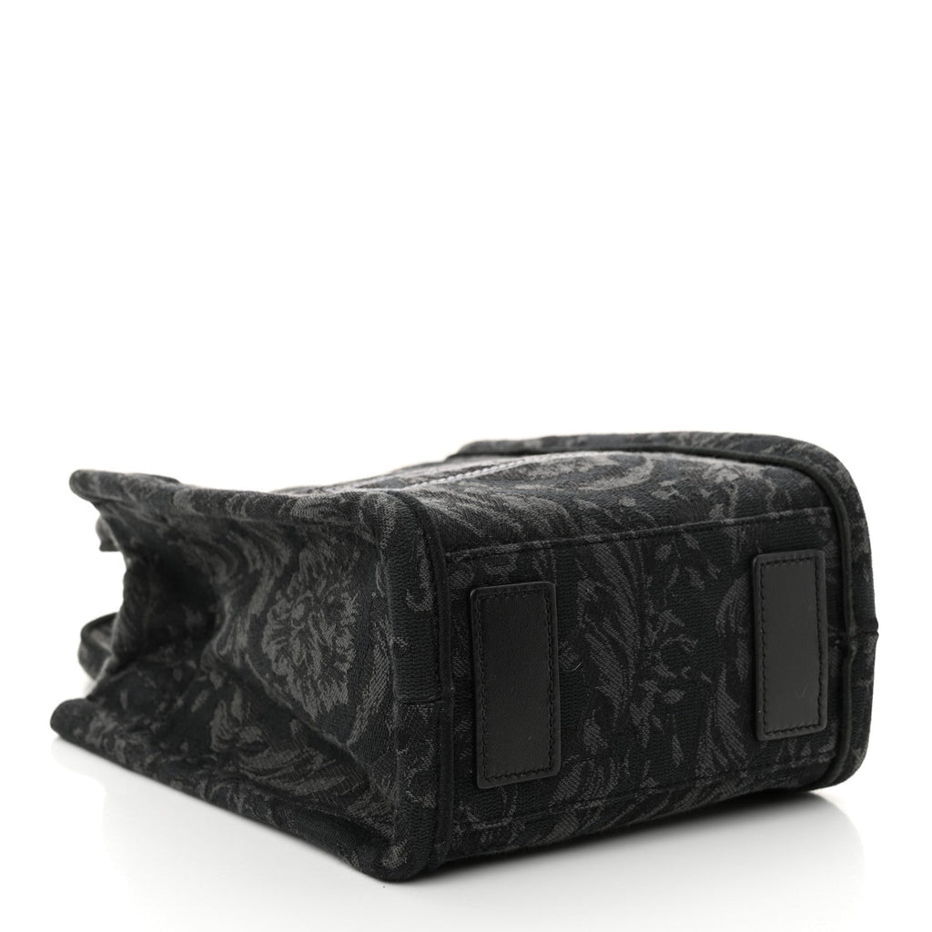 Jacquard Barocco Mini Athena Tote Black