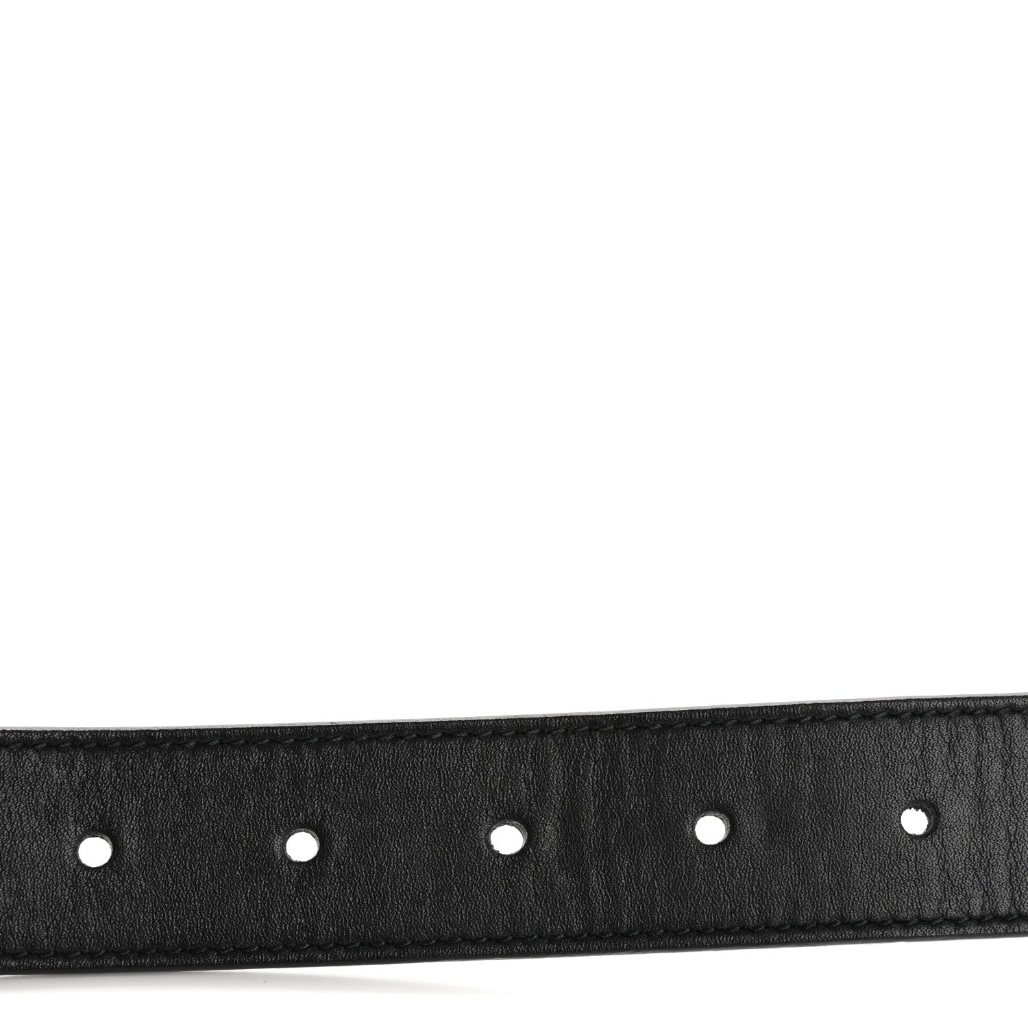 Calfskin Double G 30mm Belt 80 32 Black