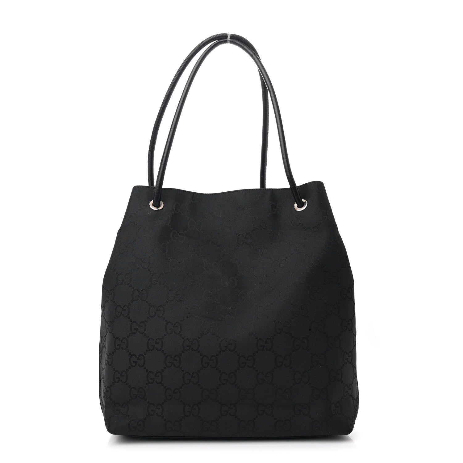 Nylon Monogram Gifford Shopping Tote Black