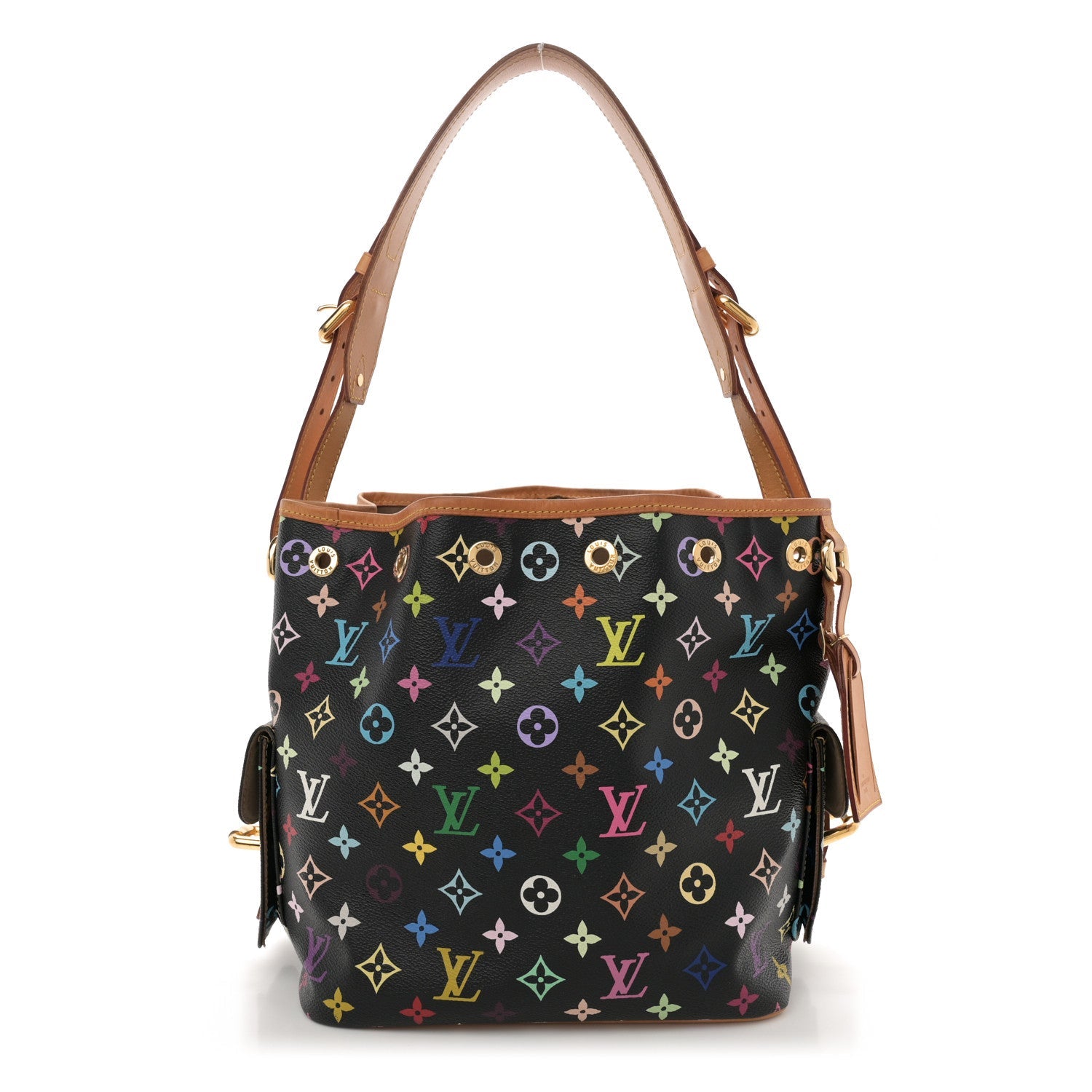 Monogram Multicolor Petit Noe Black