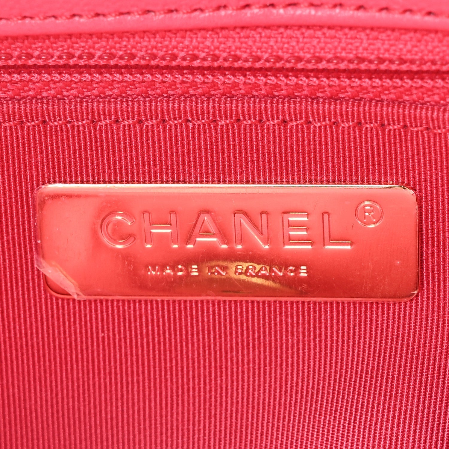 Lambskin Quilted Large Chanel 19 Flap Dark Pink