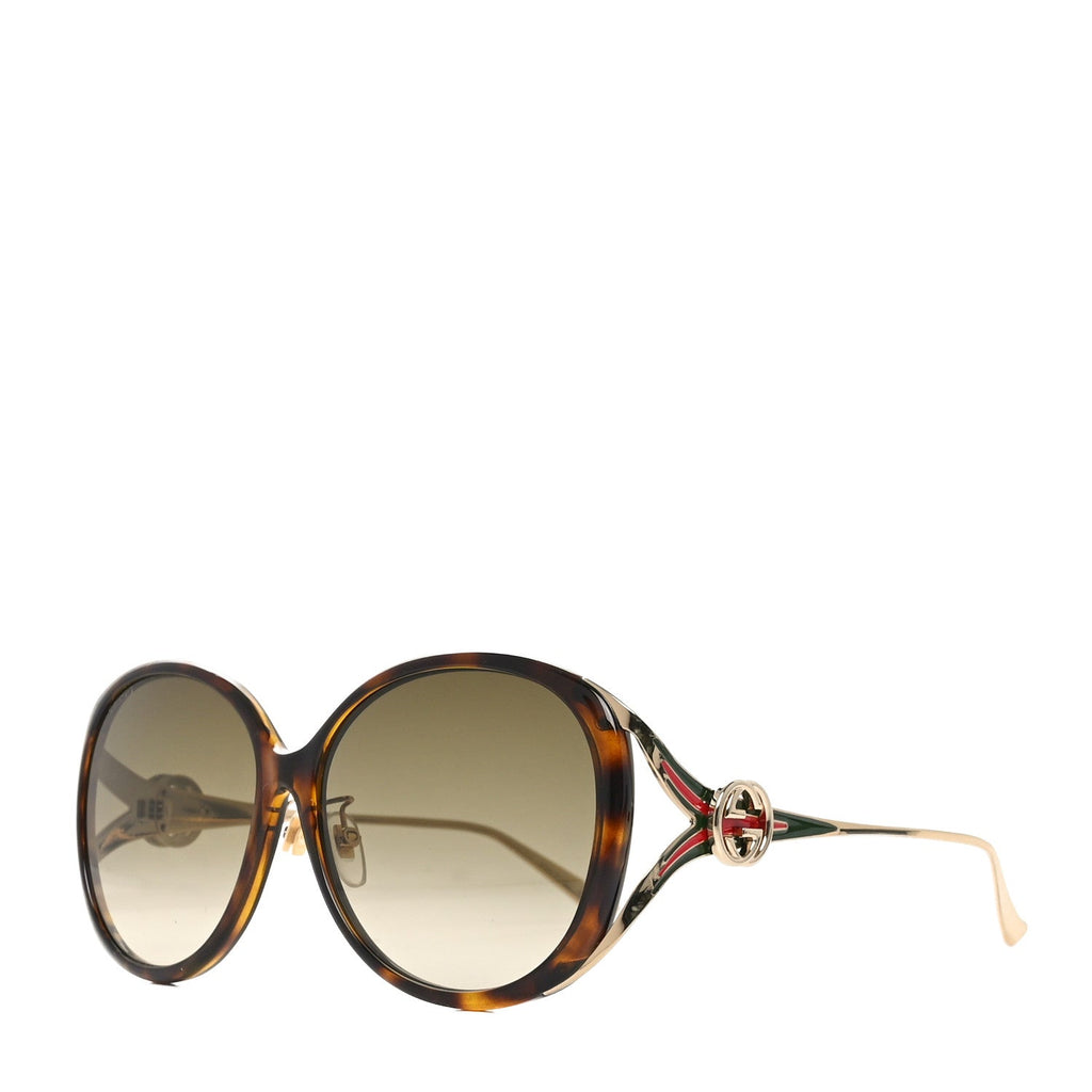 Acetate Round Frame Injected GG0226SK Sunglasses Tortoise