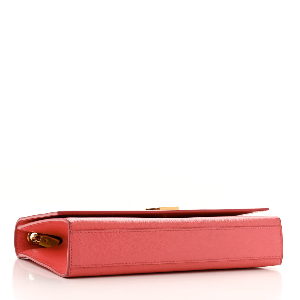 Grain De Poudre Medium Classic Monogram Kate Satchel Rose Clair