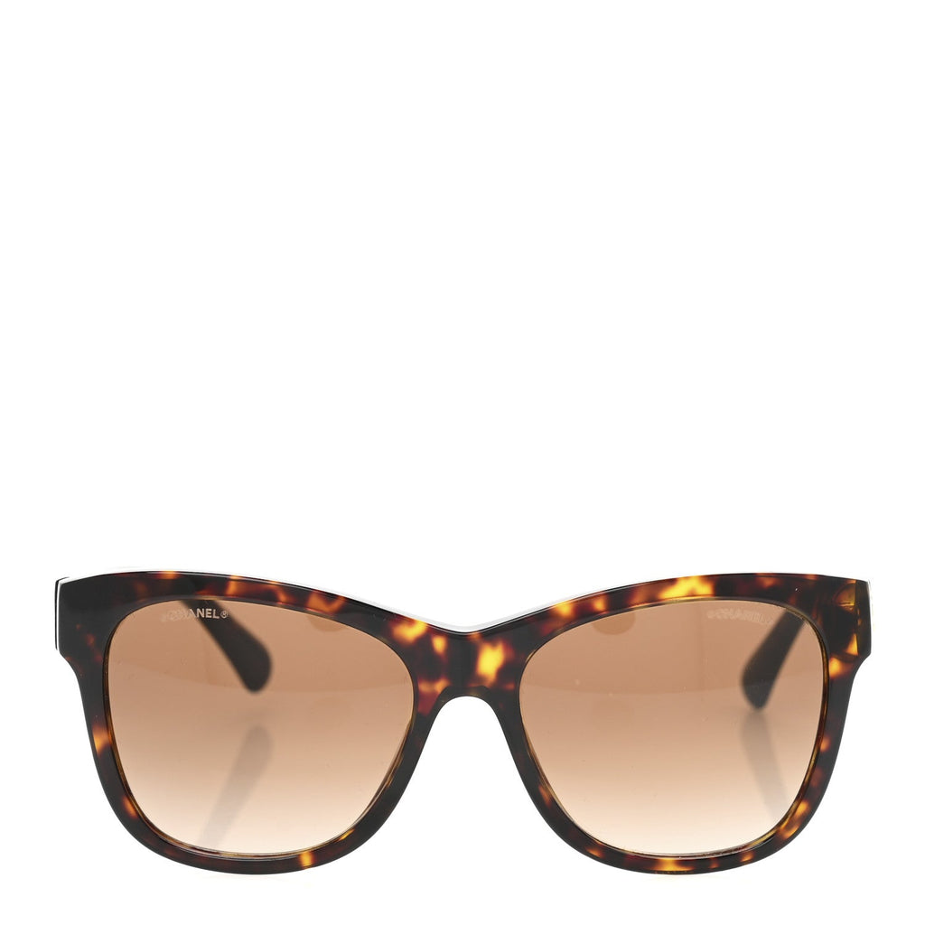 Acetate Runway Square Sunglasses 5380 Dark Tortoise