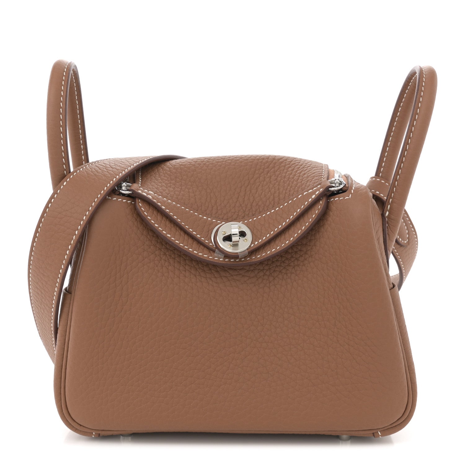 Taurillon Clemence Mini Lindy 20 Gold