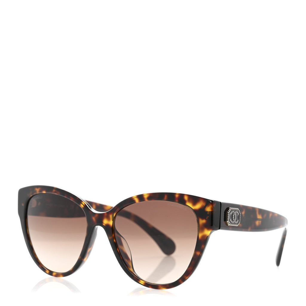 Acetate Enamel Sunglasses 5477-A Tortoise