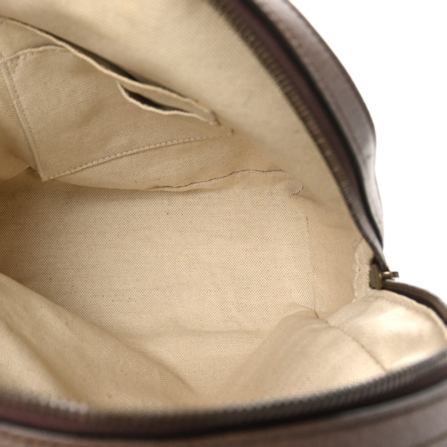 GG Supreme Monogram Calfskin Web Small Ophidia Day BackpacK Beige Ebony New Acero