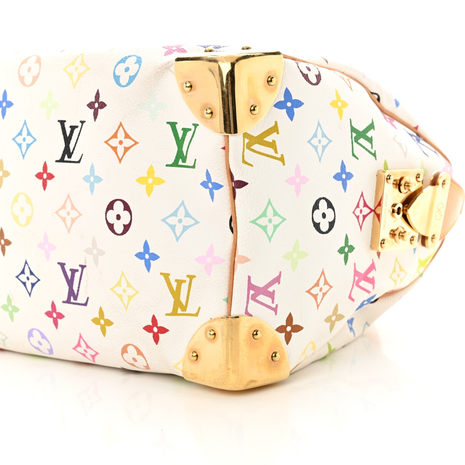 Monogram Multicolor Speedy 30 White
