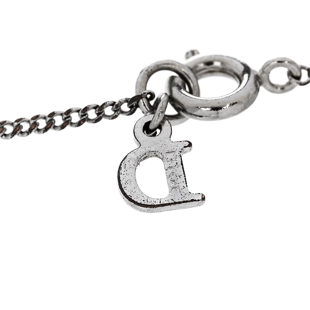 Metal Logo Bracelet Silver