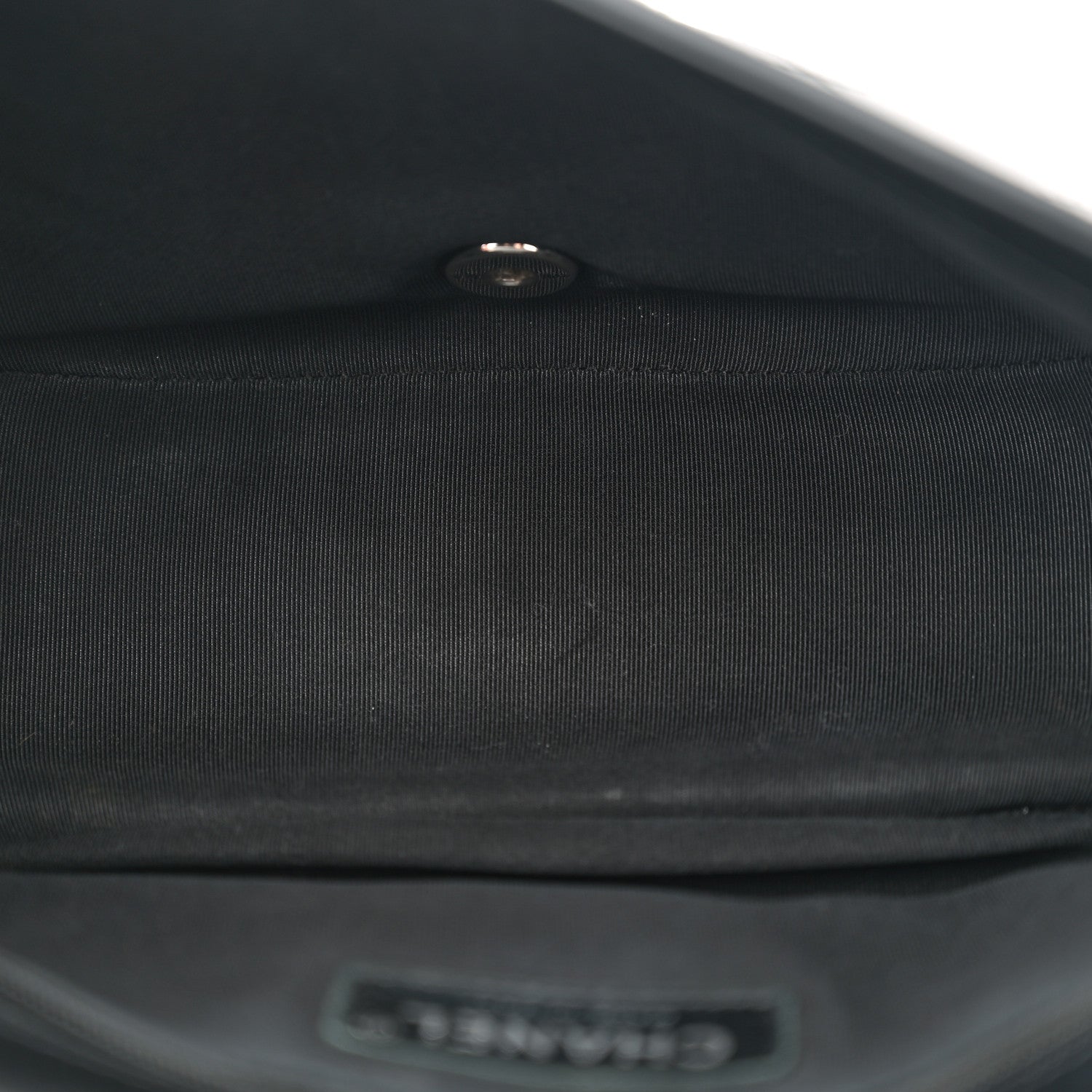 Calfskin Stitched Ring My Bag Flap Crossbody Bag Black