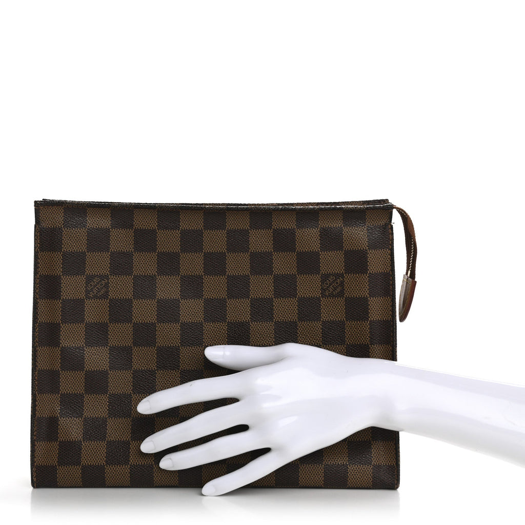 Damier Ebene Toiletry Pouch 26