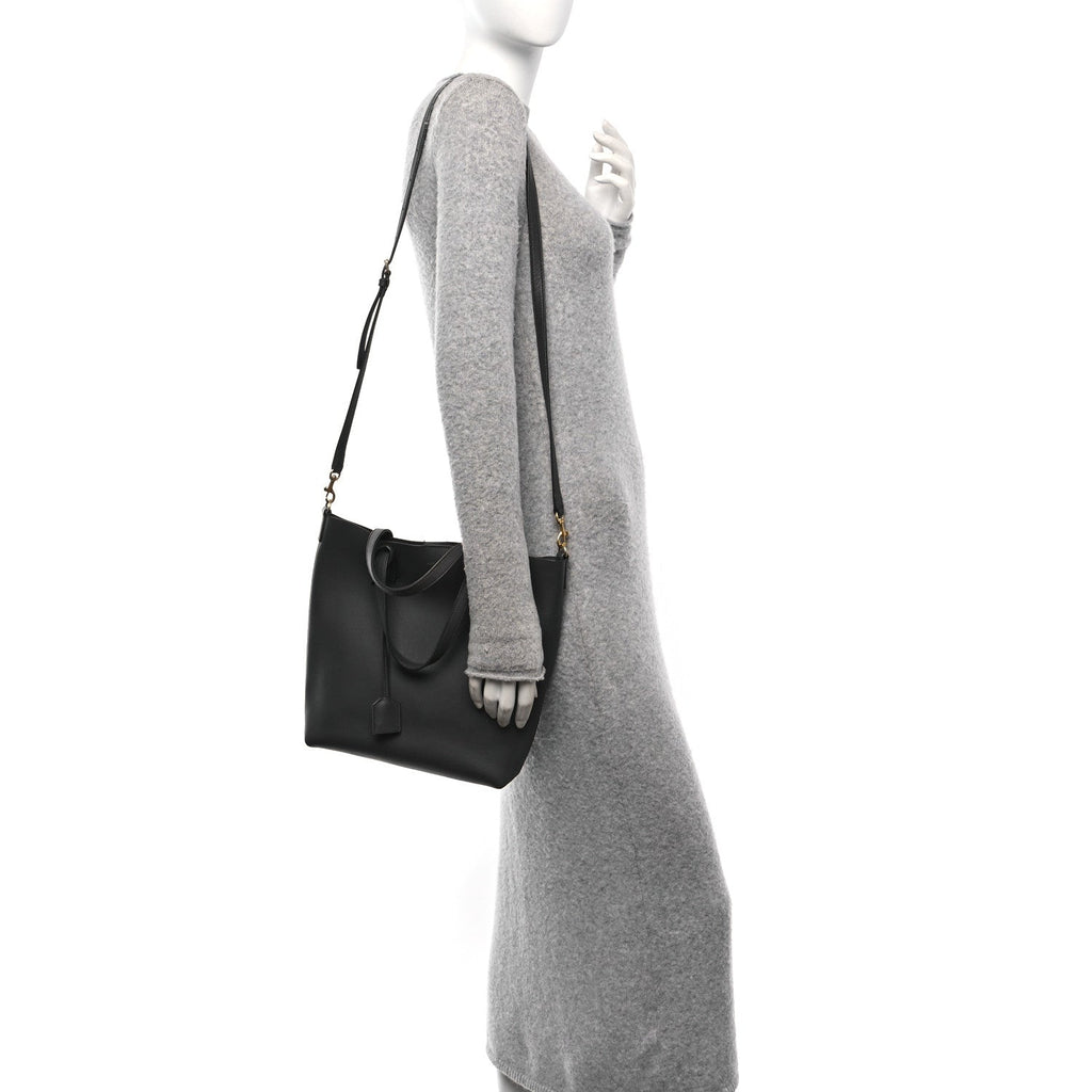 Calfskin Toy Shopping Tote Earth Grey