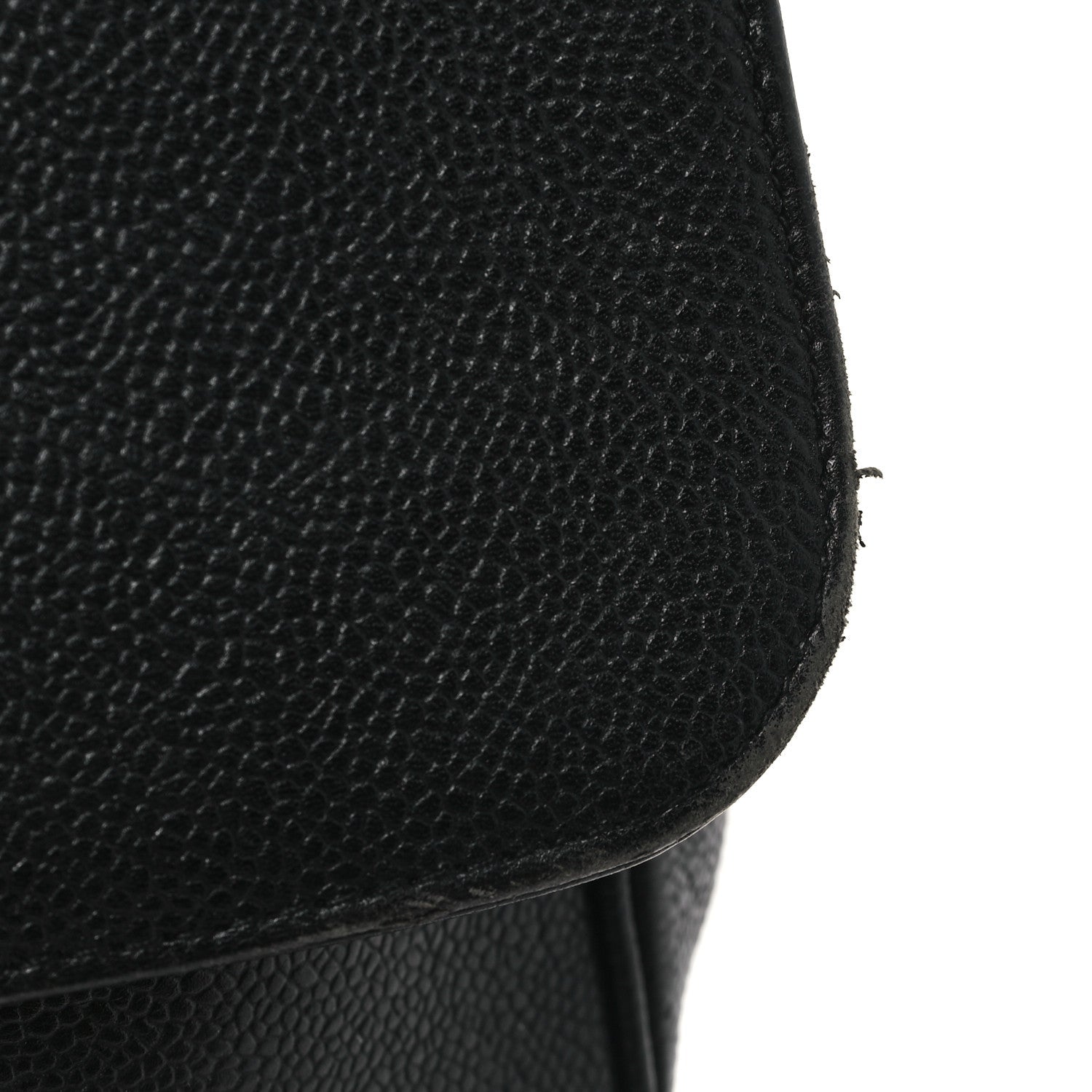 Caviar Flap XL Shoulder Bag Black