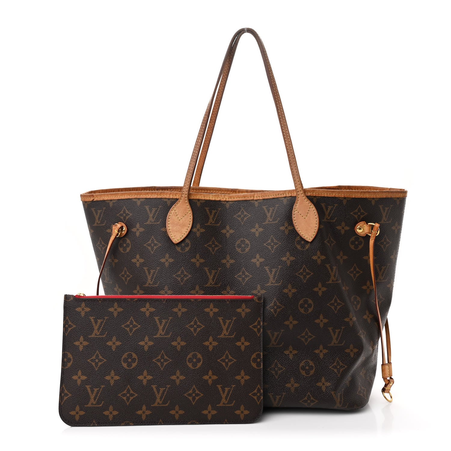 Monogram Neo Neverfull MM Cherry