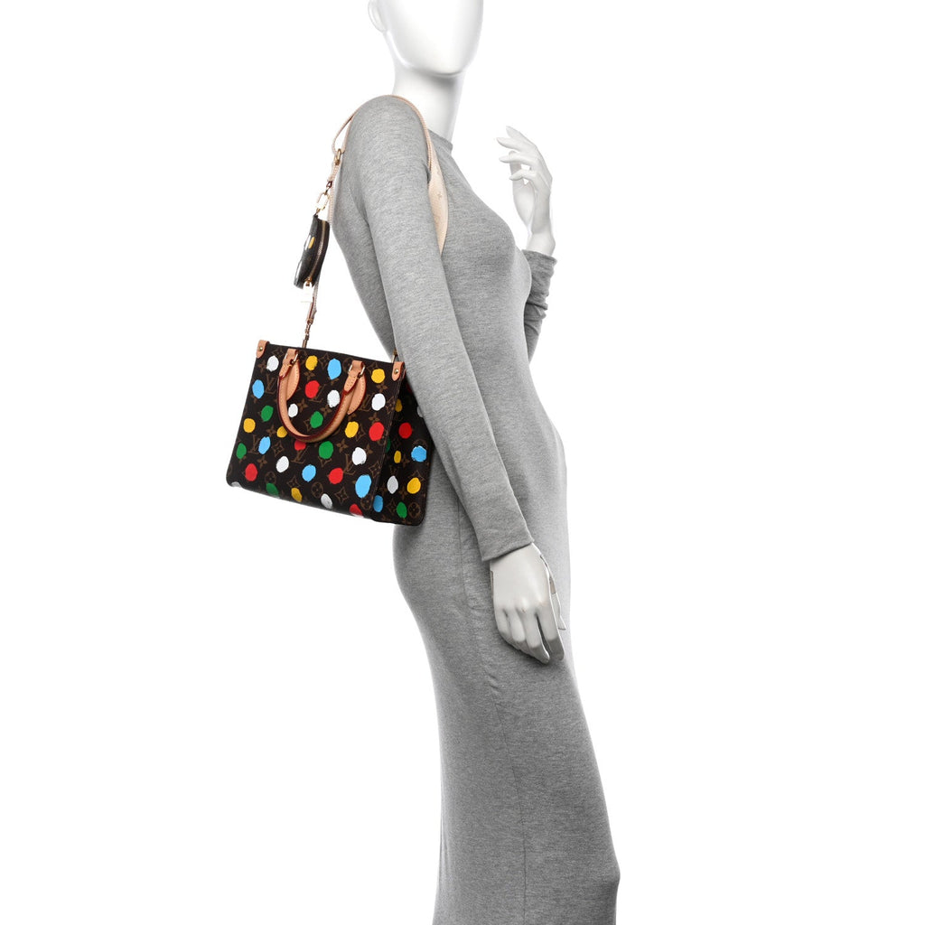 LV X YK Monogram Dots Onthego PM Multicolor