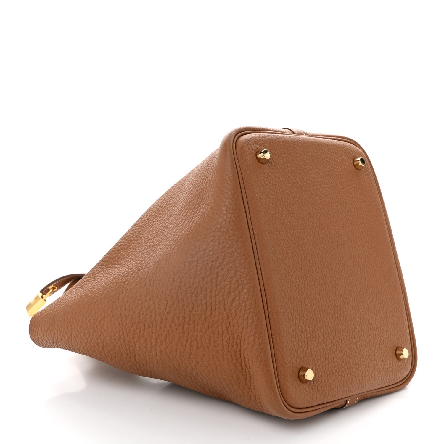 Taurillon Clemence Picotin Lock 22 MM Gold