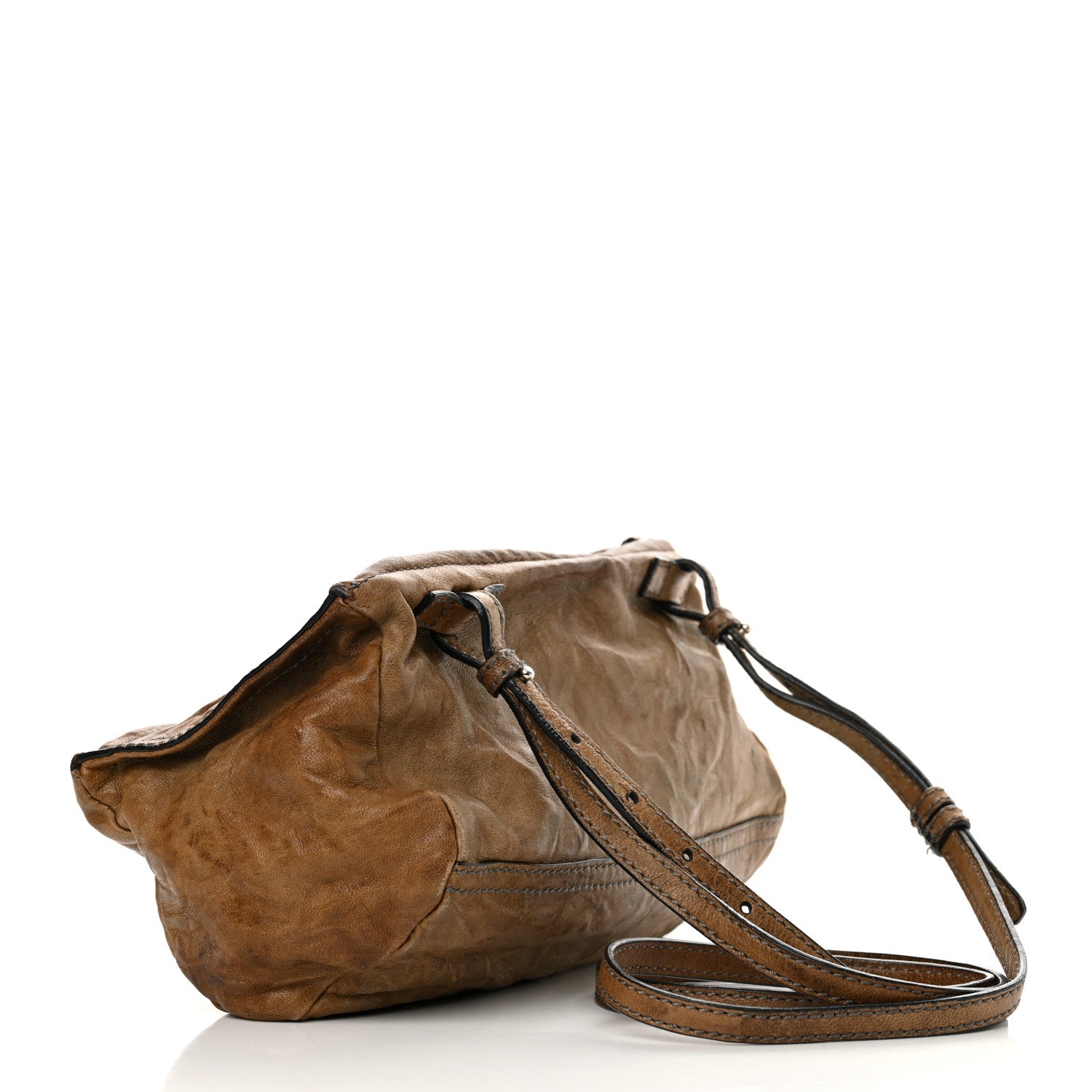 Tumbled Sheepskin Mini Pandora Brown