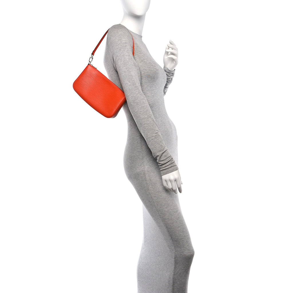 Epi Pochette Accessories NM Piment