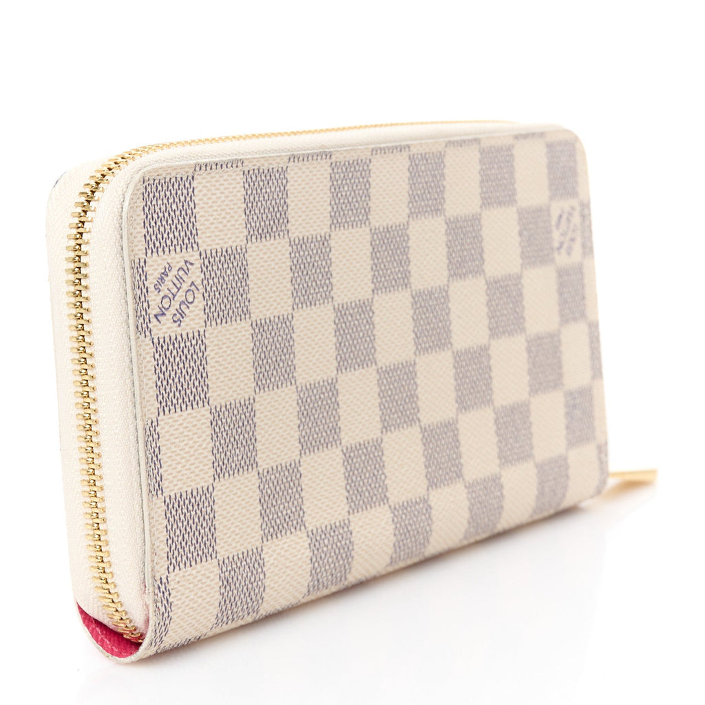 Damier Azur 2017 Christmas Animation Zippy Wallet