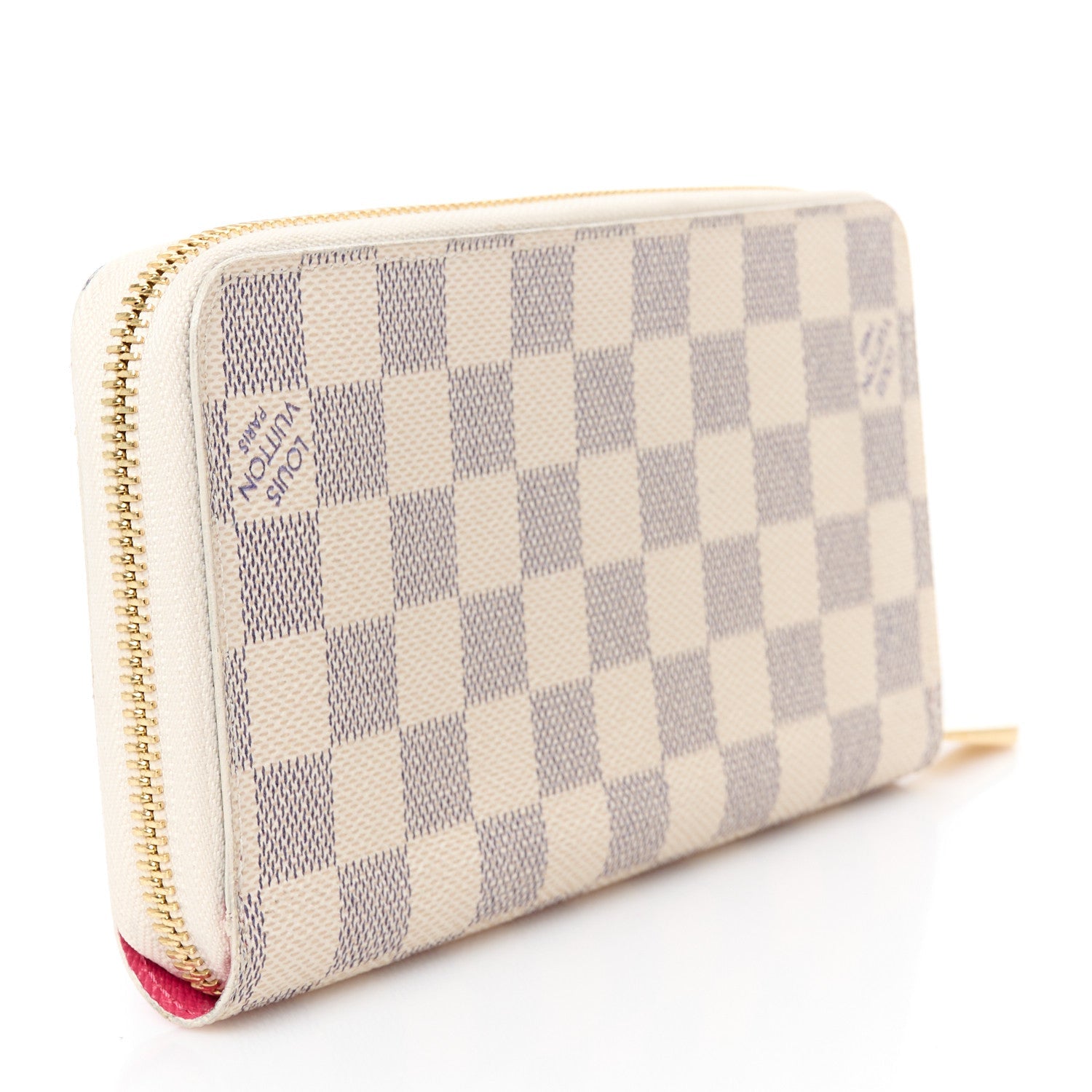 Damier Azur 2017 Christmas Animation Zippy Wallet