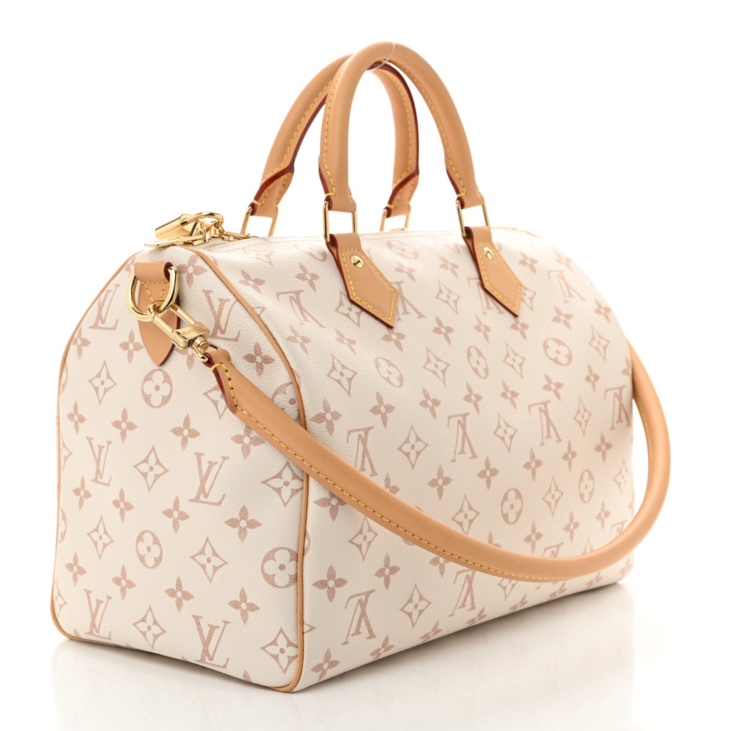 Monogram Dune Lucky Speedy Soft 30 Pink